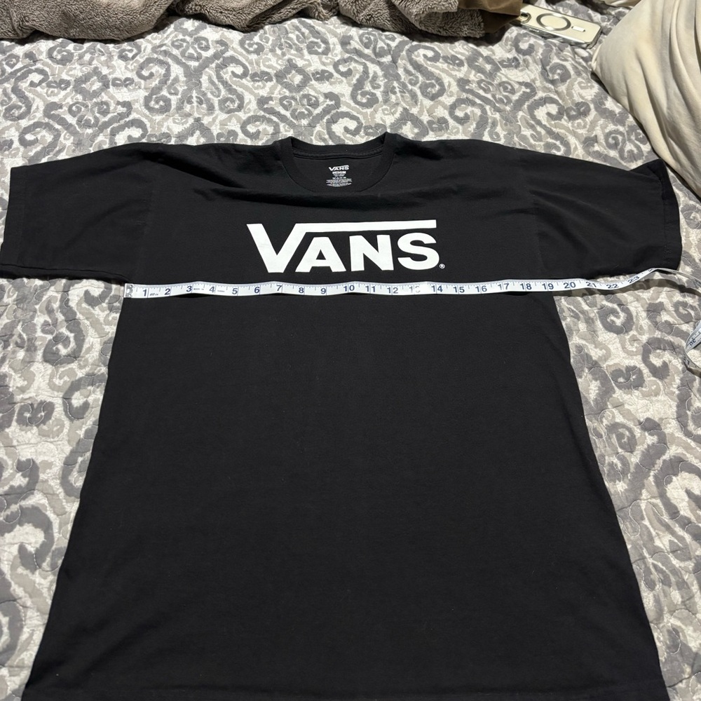 Vans Black Men's T-Shirt Size Medium - Picture 1 of 4